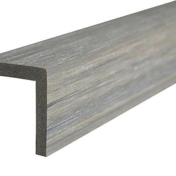Ukončovacia lišta WPC UNVOC COEX sivá D002 40 x 60 x 2200 mm obrázok