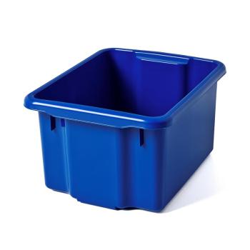Úložný box BLAKE, 365x295x200 mm, 15 L, modrý obrázok