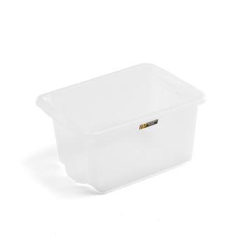 Úložný box BLAKE, 500x365x260 mm, 33 L, priehľadný obrázok