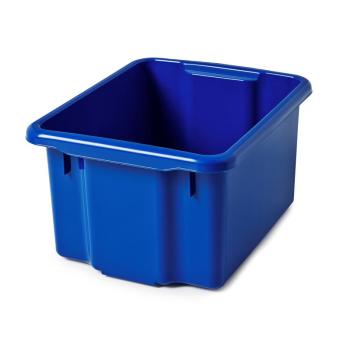 Úložný box BLAKE, 600x400x350 mm, 55 L, modrý obrázok