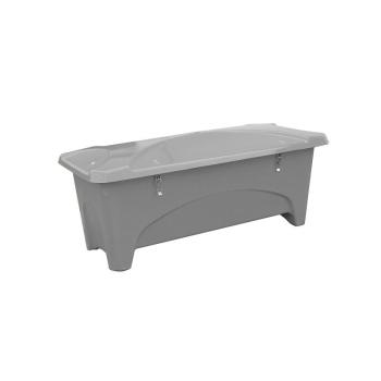 Úložný box do exteriéru, 1760x750x745 mm, 475 L, šedý obrázok