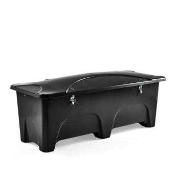 Úložný box do exteriéru, 2400x950x950 mm, 1000 L, čierny obrázok