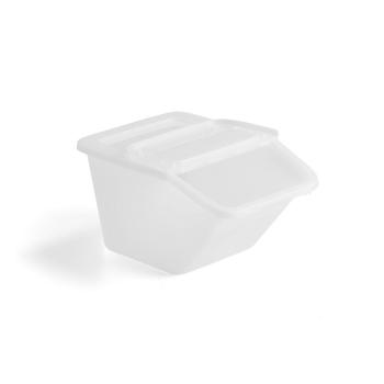 Úložný plastový box FENTON, 34 L, biely obrázok