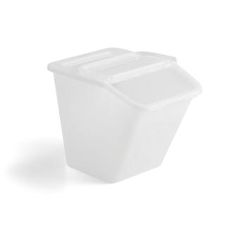 Úložný plastový box FENTON, 55 L, biely obrázok