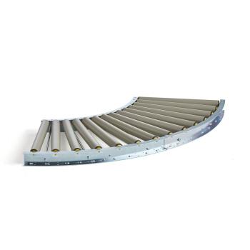 Valčekový dopravník LINE, 90°, PVC valčeky, 1030x600 mm obrázok