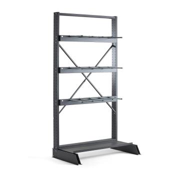 Vertikálny regál PLUS, jednostranný, základná sekcia, 2500x1250 mm obrázok