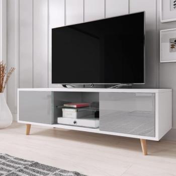 VIVALDI TV stolík Sweden biela/sivá obrázok