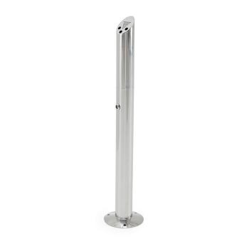 Voľne stojaci popolník JAMES, nerezový, výška 920 mm obrázok