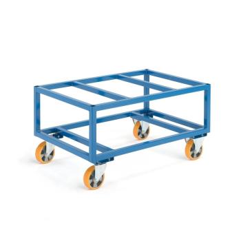 Vozík na palet OUTLINE, 1000 kg, Ø 160 mm PU kolieska, 1200x800x625 mm obrázok