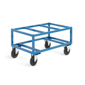 Vozík na palet OUTLINE, 500 kg, Ø 200 mm gumené kolieska, 1200x800x655 mm obrázok