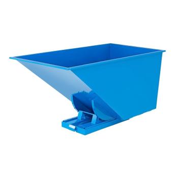 Výklopný kontajner AZURE, objem 1600 L, modrý obrázok
