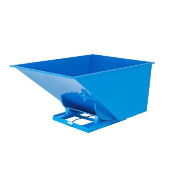 Výklopný kontajner AZURE, objem 2000 L, modrý obrázok