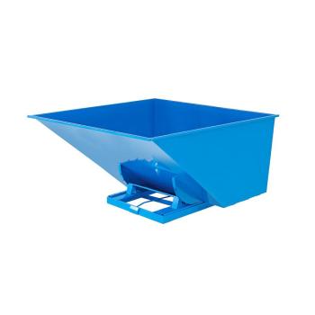 Výklopný kontajner AZURE, objem 2500 L, modrý obrázok