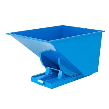Vyklopný kontajner AZURE, objem 900 L, modrý obrázok