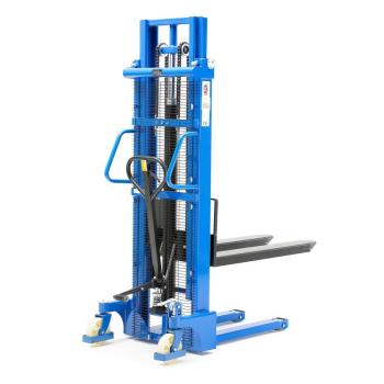 Vysokozdvižný paletový vozík RAISE, ručný, zdvih 2500 mm, nosnosť 1000 kg obrázok
