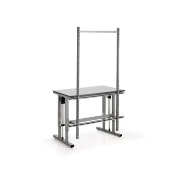 Zadný rám s 2 stĺpikmi pre elektrický stôl MOTION, 1200x600 mm obrázok