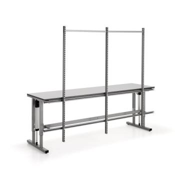 Zadný rám s 3 stĺpikmi pre elektrický stôl MOTION, 2500x600 mm obrázok